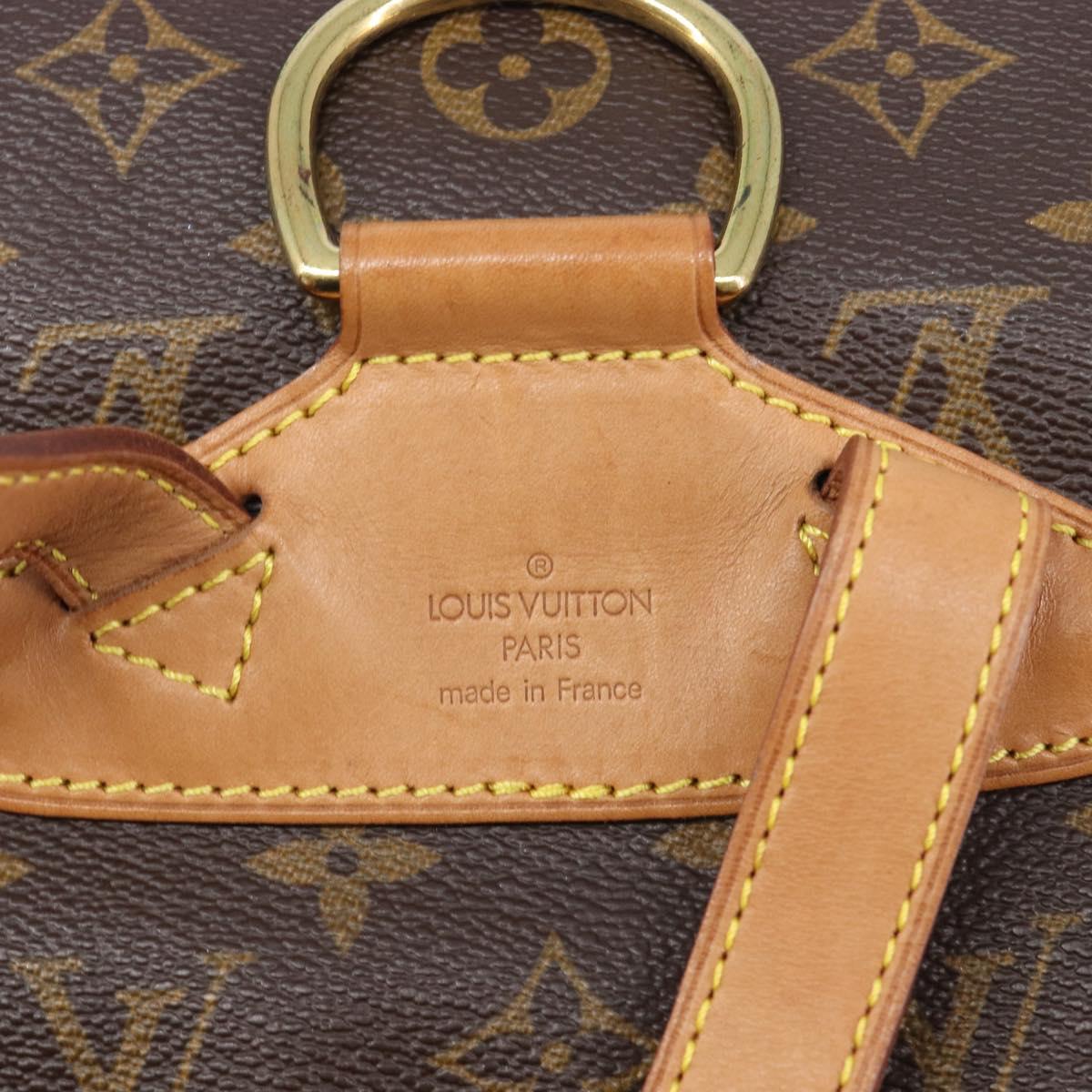 LOUIS VUITTON Monogram Montsouris MM Backpack M51136 LV Auth 210228A
