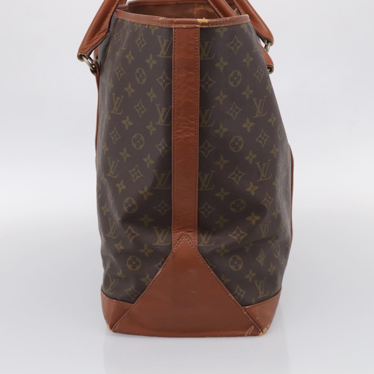 LOUIS VUITTON Monogram Sack Weekend GM Tote Bag M42420 LV Auth 210232