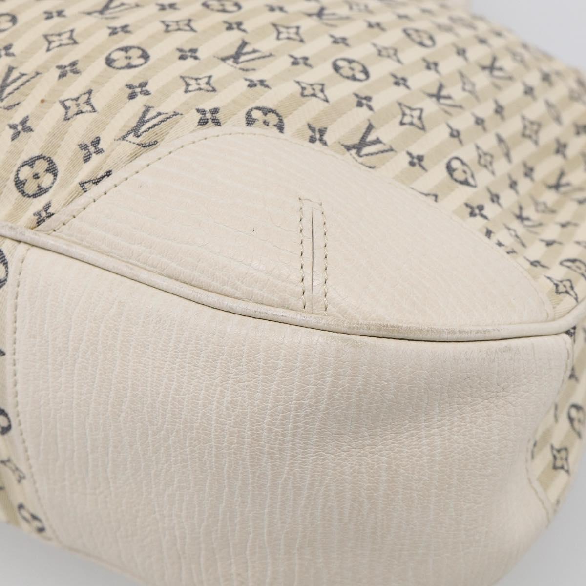 LOUIS VUITTON Monogram Mini Lin Croisette Marina GM Bag M95492 LV Auth 210236A