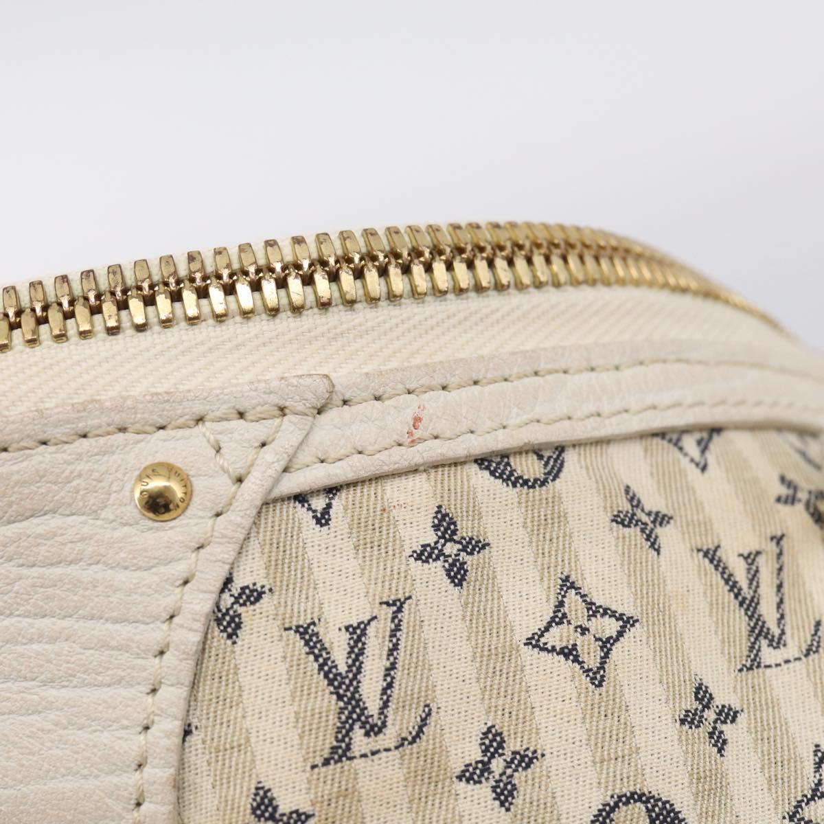 LOUIS VUITTON Monogram Mini Lin Croisette Marina GM Bag M95492 LV Auth 210236A
