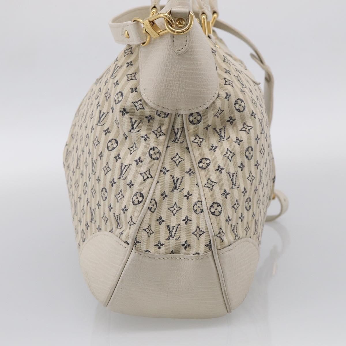LOUIS VUITTON Monogram Mini Lin Croisette Marina GM Bag M95492 LV Auth 210236A