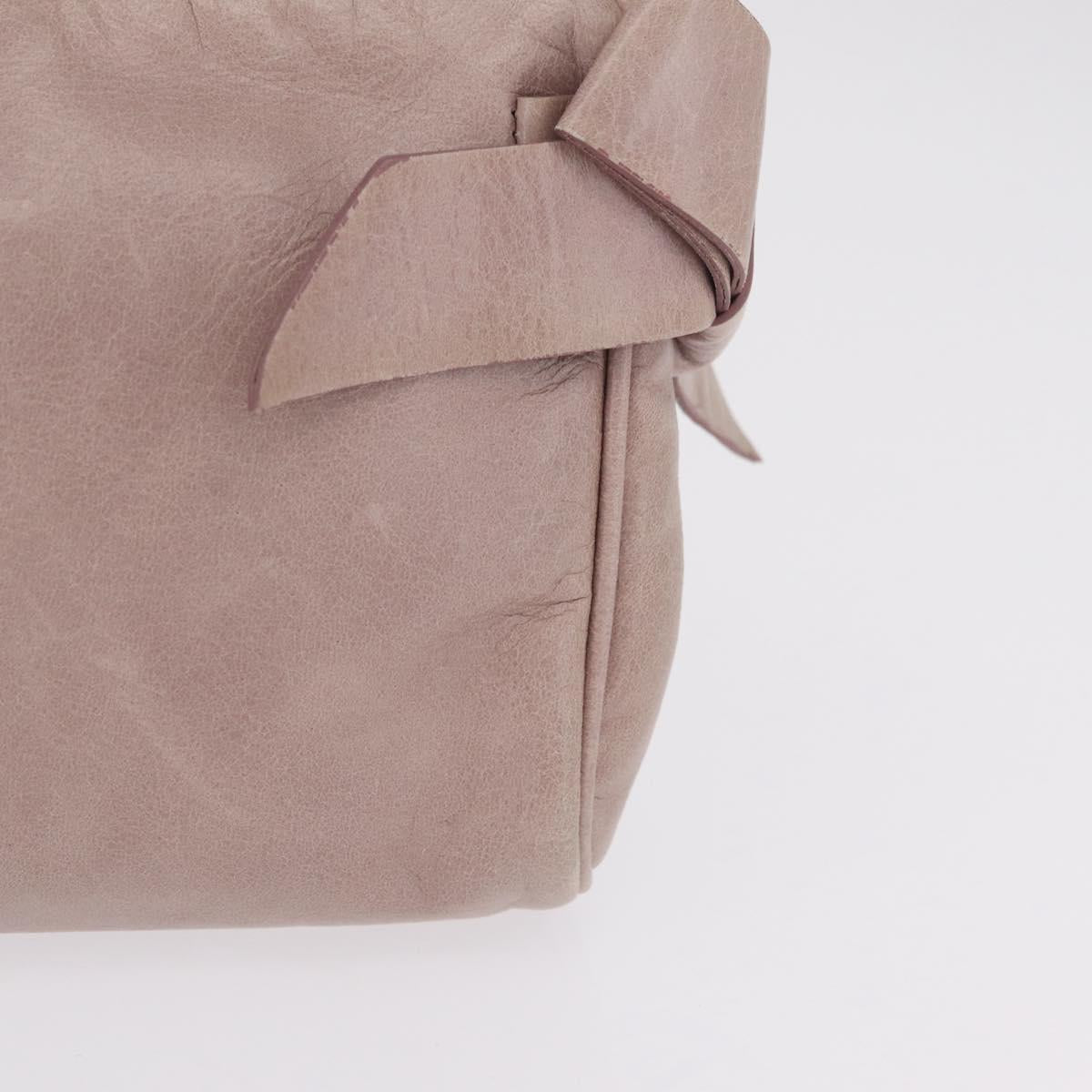 Miu Miu Shoulder Bag Vitellolux Pink Gold Auth 210245A