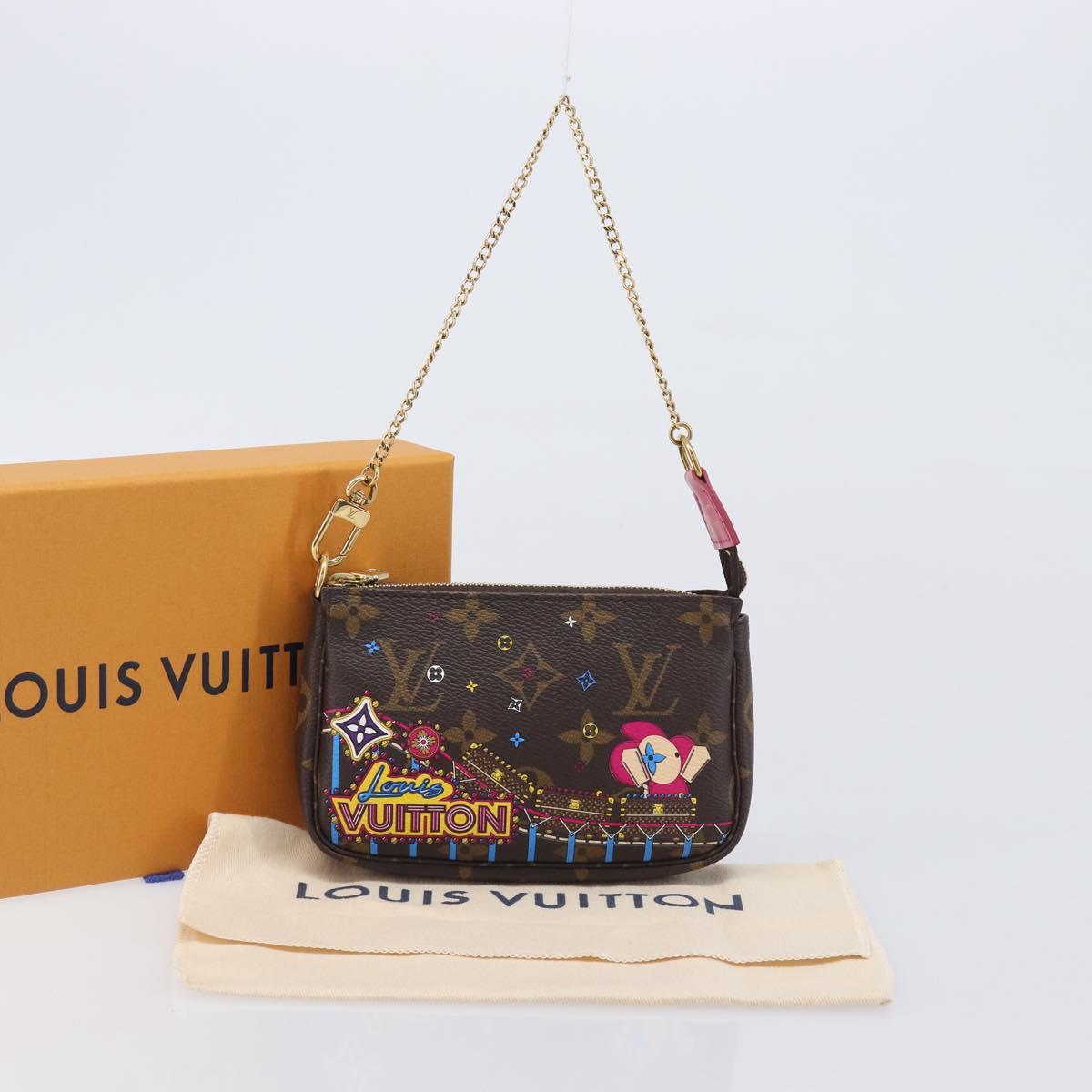LOUIS VUITTON Vivienne Mini Pochette Accessoires Pouch M69752 LV Auth 210256SAM