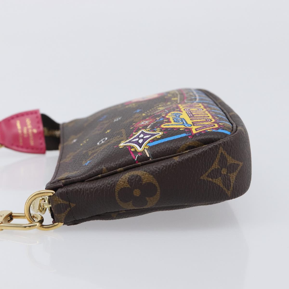LOUIS VUITTON Vivienne Mini Pochette Accessoires Pouch M69752 LV Auth 210256SAM