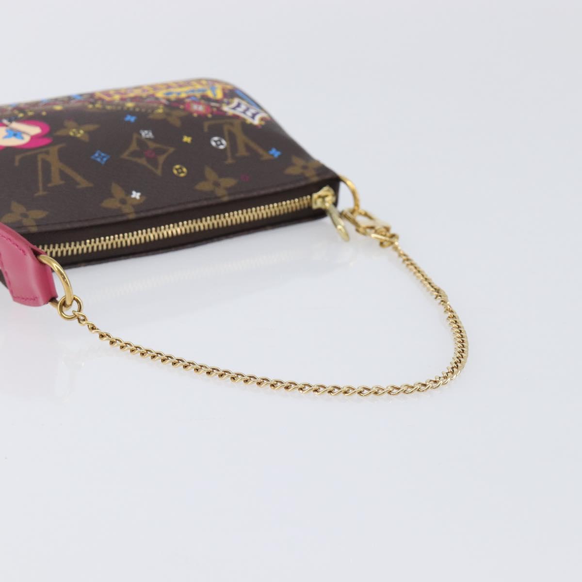 LOUIS VUITTON Vivienne Mini Pochette Accessoires Pouch M69752 LV Auth 210256SAM