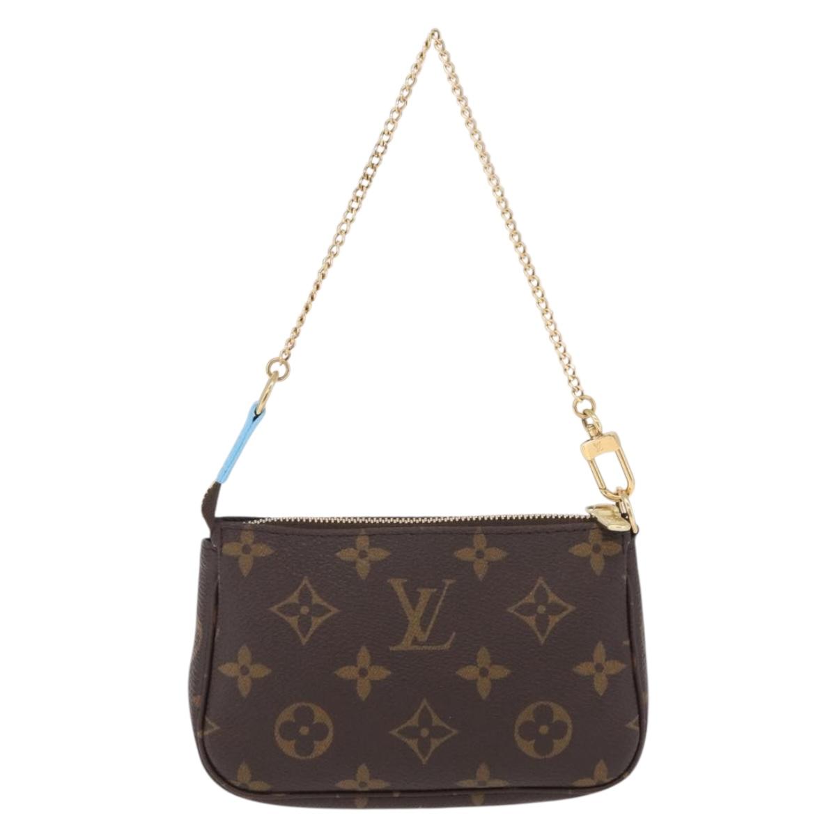 LOUIS VUITTON Vivienne Mini Pochette Accessoires Pouch M81637 LV Auth 210260SM