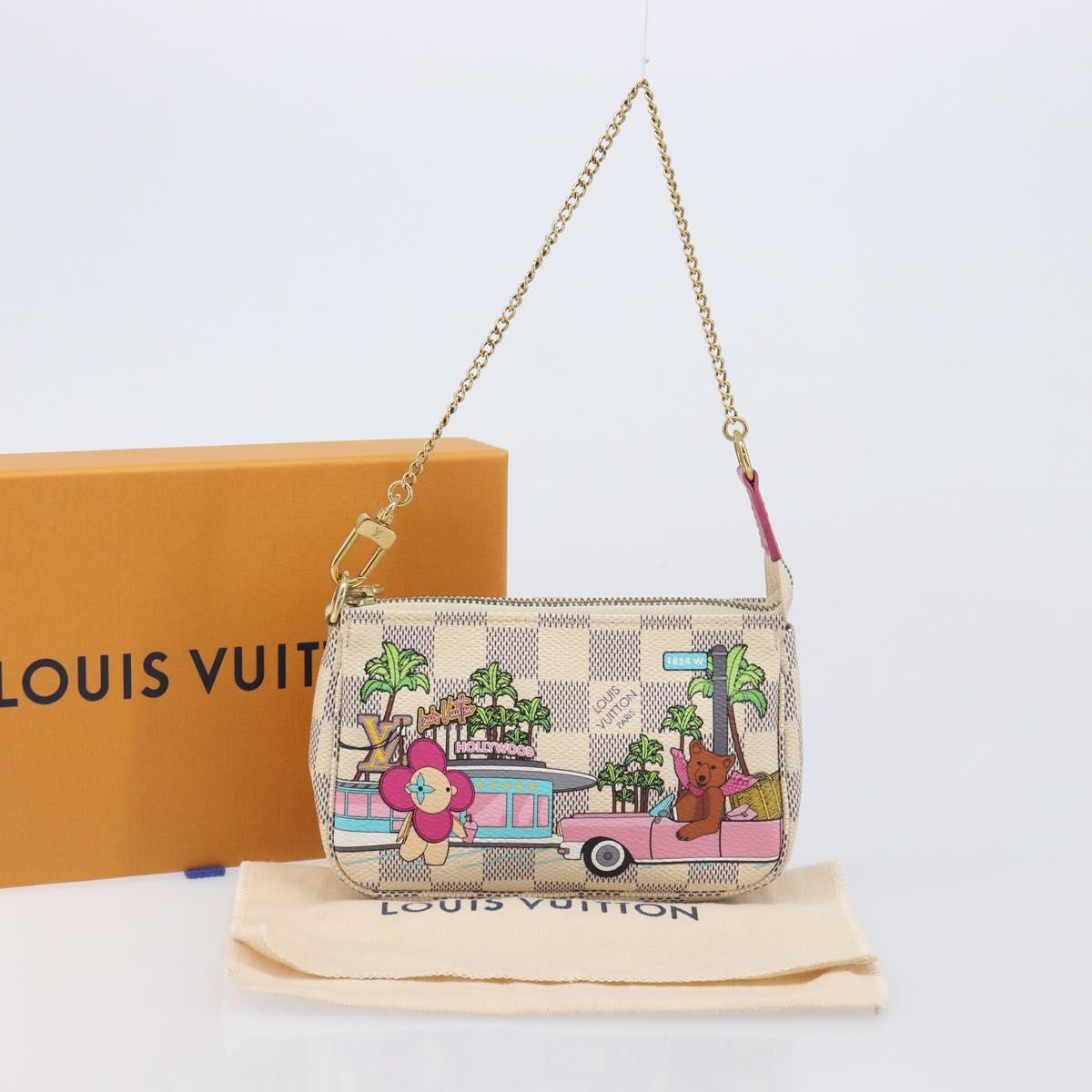 LOUIS VUITTON Vivienne Mini Pochette Accessoires Pouch N60487 LV Auth 210261M