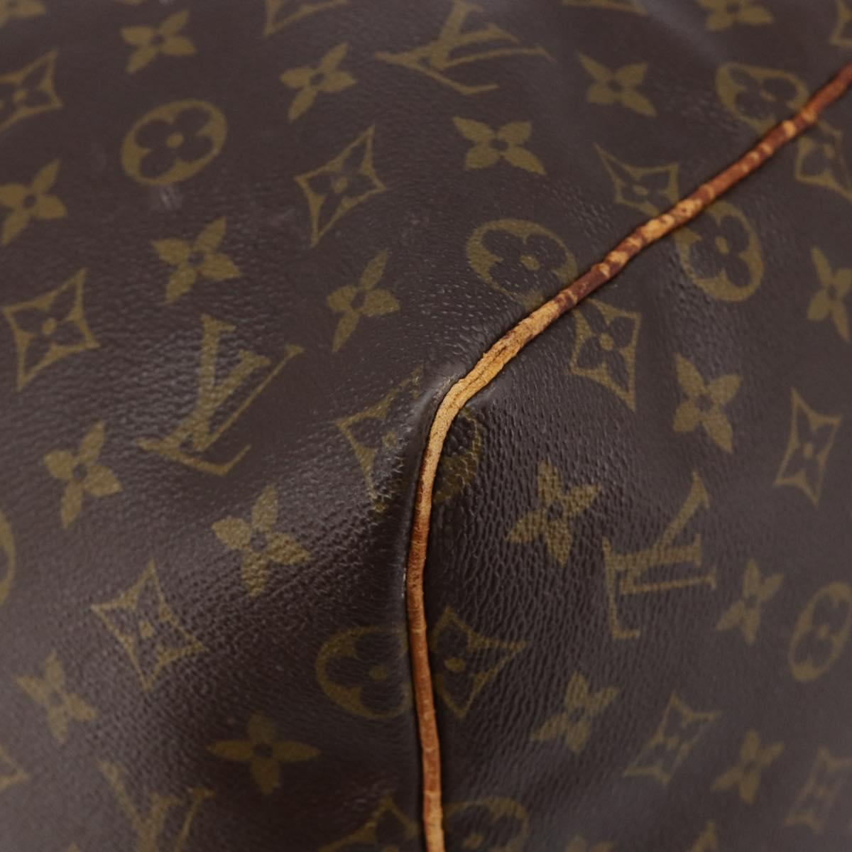 LOUIS VUITTON Monogram Keepall 60 Boston Bag M41422 LV Auth 210276