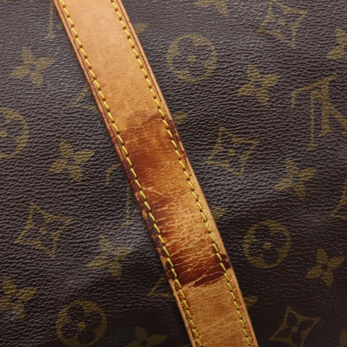 LOUIS VUITTON Monogram Keepall 60 Boston Bag M41422 LV Auth 210276
