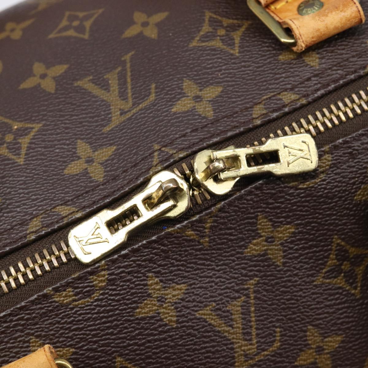 LOUIS VUITTON Monogram Keepall 60 Boston Bag M41422 LV Auth 210276