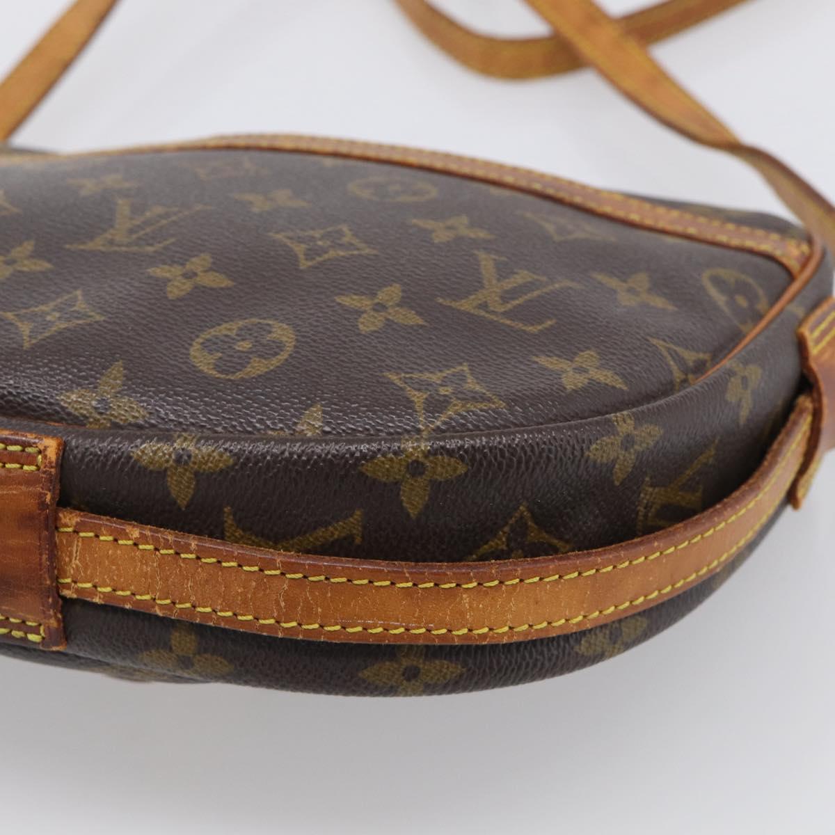 LOUIS VUITTON Monogram Jeune Fille MM Shoulder Bag M51226 LV Auth 210279