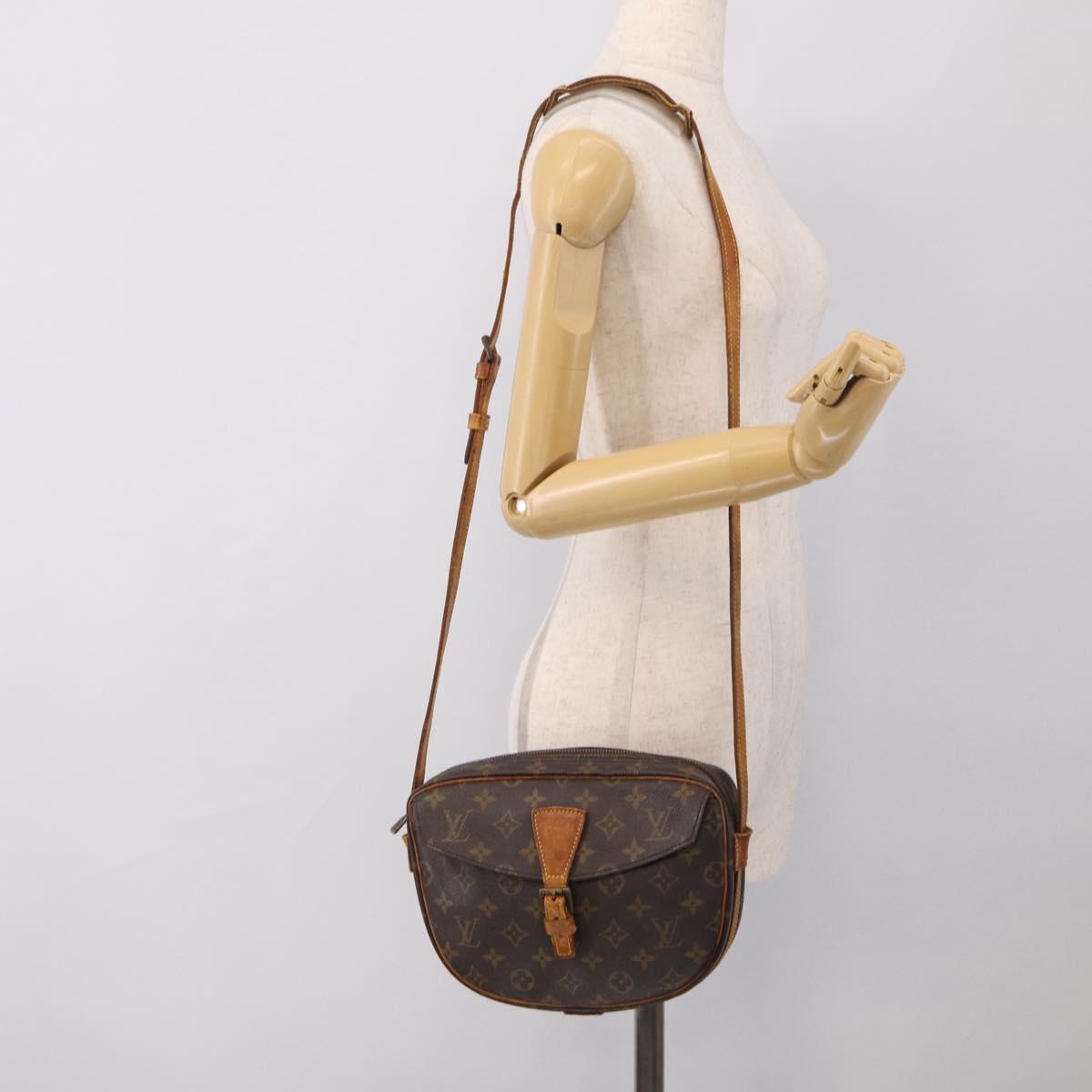 LOUIS VUITTON Monogram Jeune Fille MM Shoulder Bag M51226 LV Auth 210279