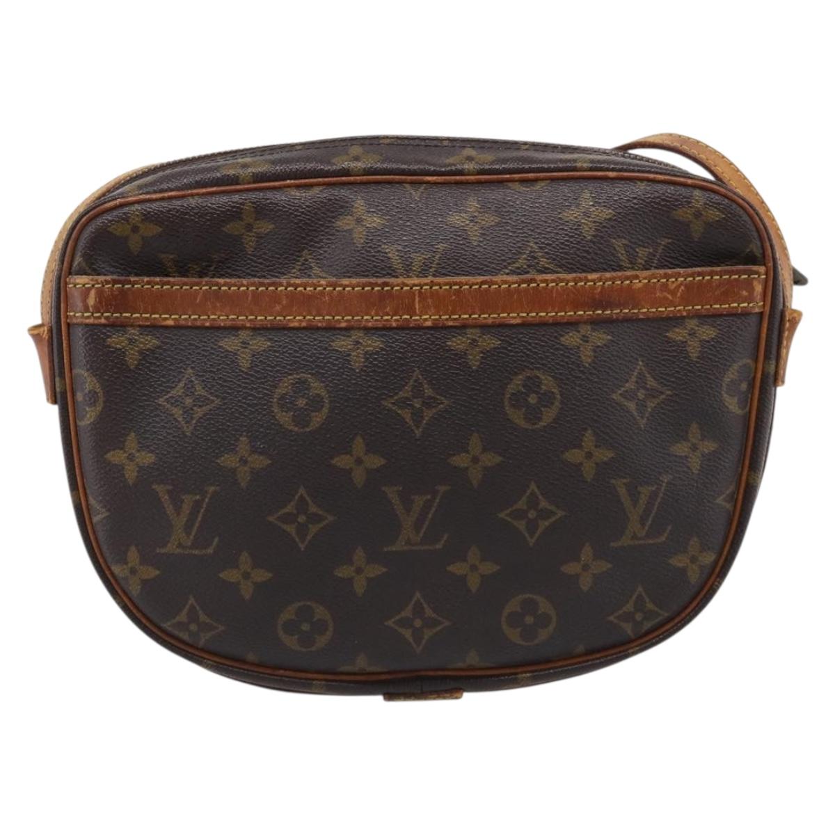 LOUIS VUITTON Monogram Jeune Fille MM Shoulder Bag M51226 LV Auth 210279