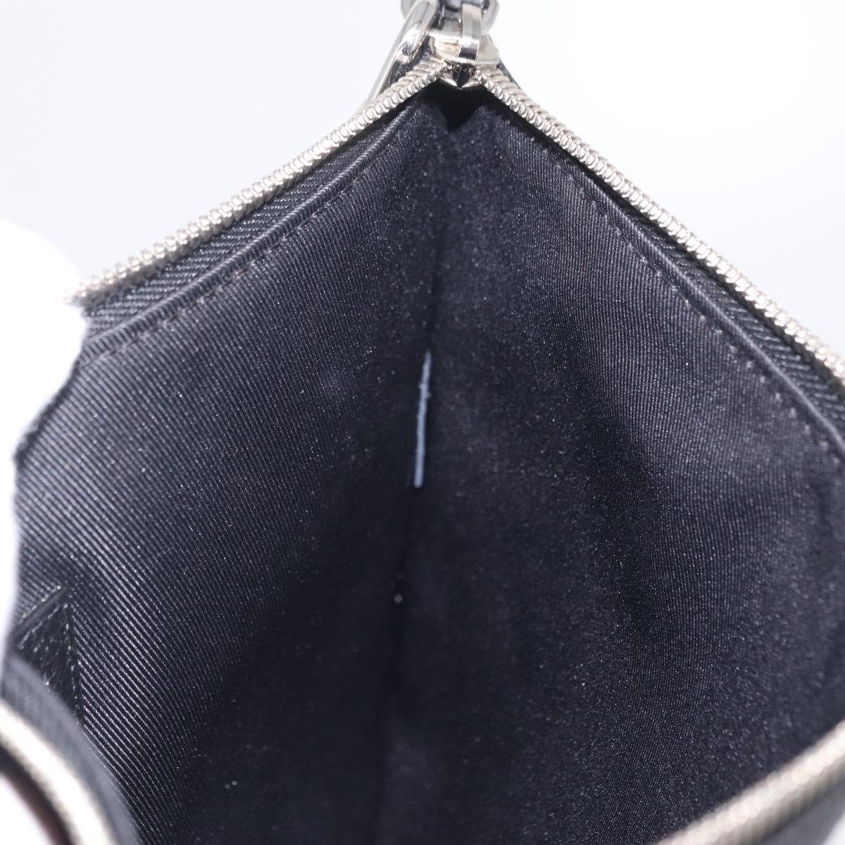 LOUIS VUITTON Cabalite Pouch Leather Black Silver LV Auth 210280A