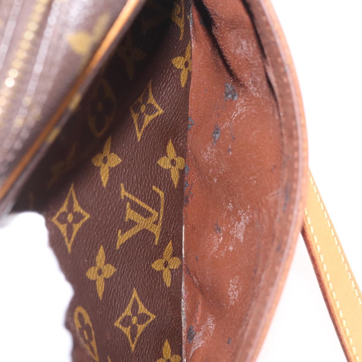 LOUIS VUITTON Monogram Trocadero 23 Shoulder Bag M51276 LV Auth 210294