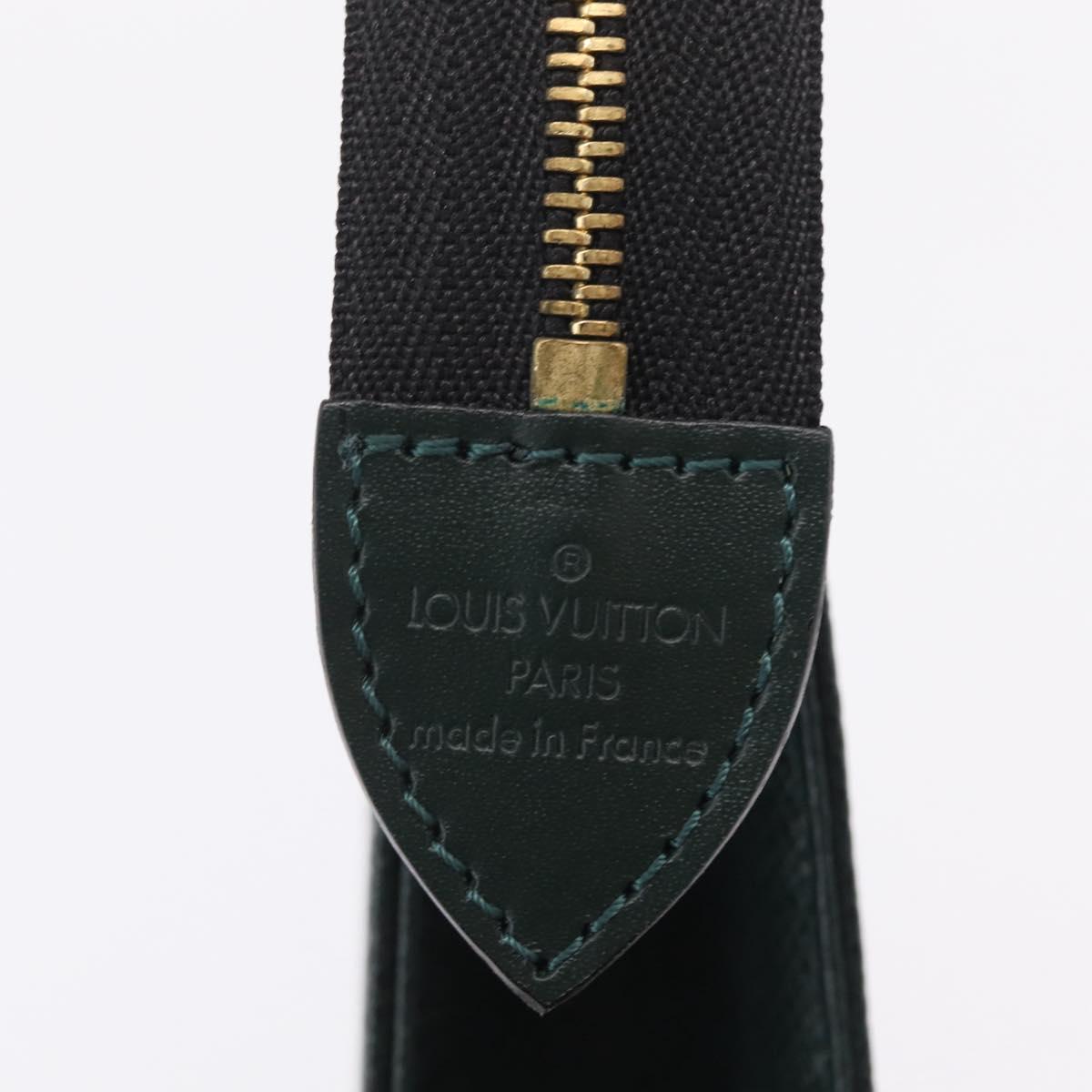 LOUIS VUITTON Taiga Poche Toilette 26 Pouch Epicea LV Auth 210309
