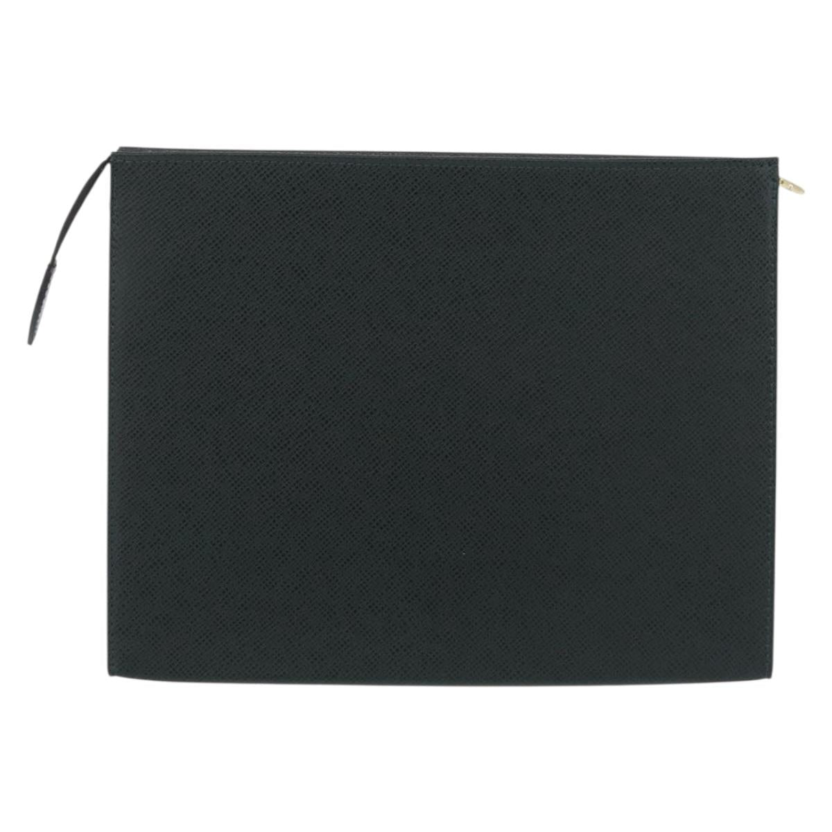 LOUIS VUITTON Taiga Poche Toilette 26 Pouch Epicea LV Auth 210309