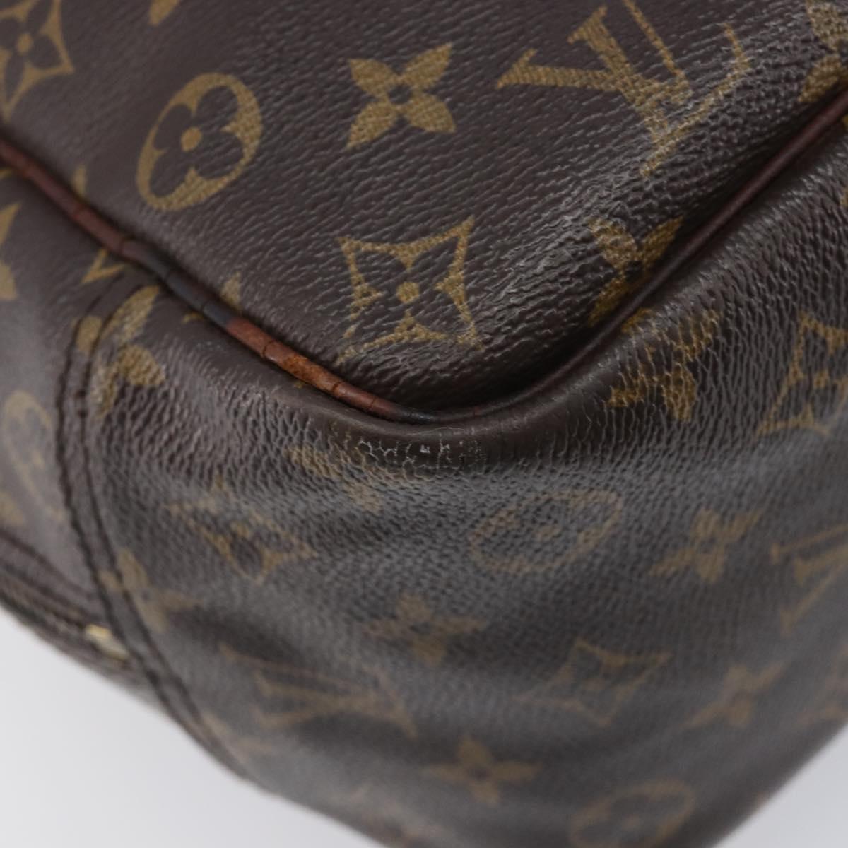 LOUIS VUITTON Monogram Deauville Hand Bag M47270 LV Auth 210310