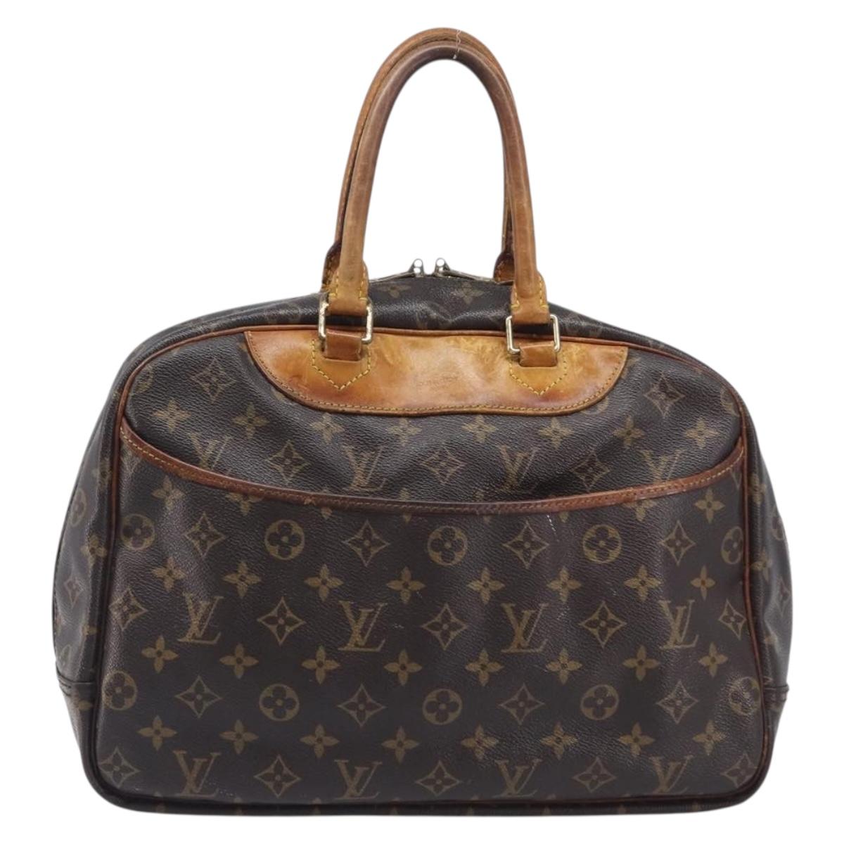 LOUIS VUITTON Monogram Deauville Hand Bag M47270 LV Auth 210310