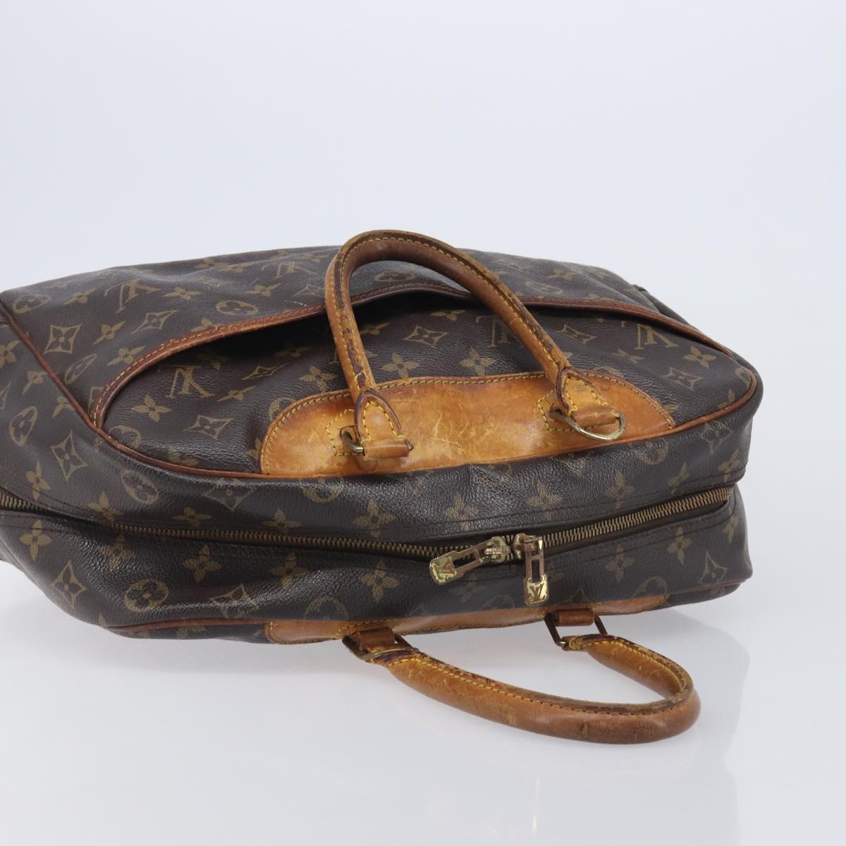 LOUIS VUITTON Monogram Deauville Hand Bag M47270 LV Auth 210310