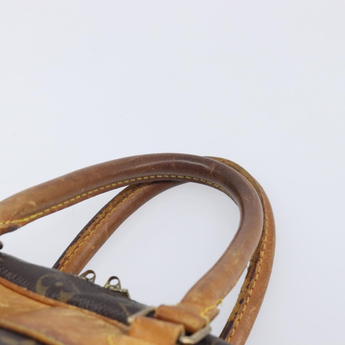 LOUIS VUITTON Monogram Deauville Hand Bag M47270 LV Auth 210310