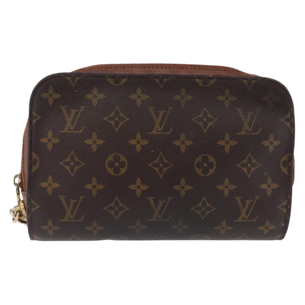 LOUIS VUITTON Monogram Orsay Clutch Bag M51790 LV Auth 210320
