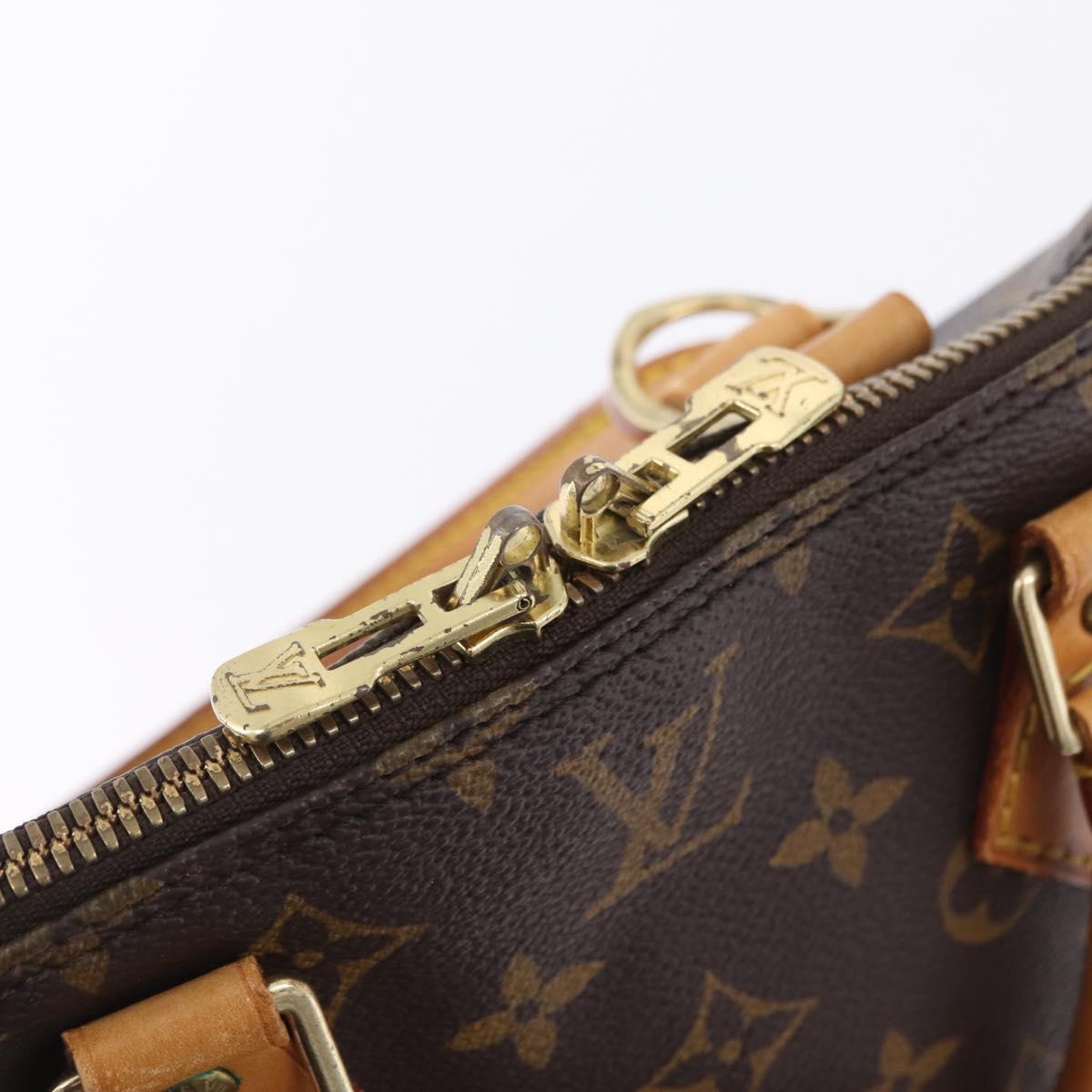 LOUIS VUITTON Monogram Alma Hand Bag M51130 LV Auth 210321