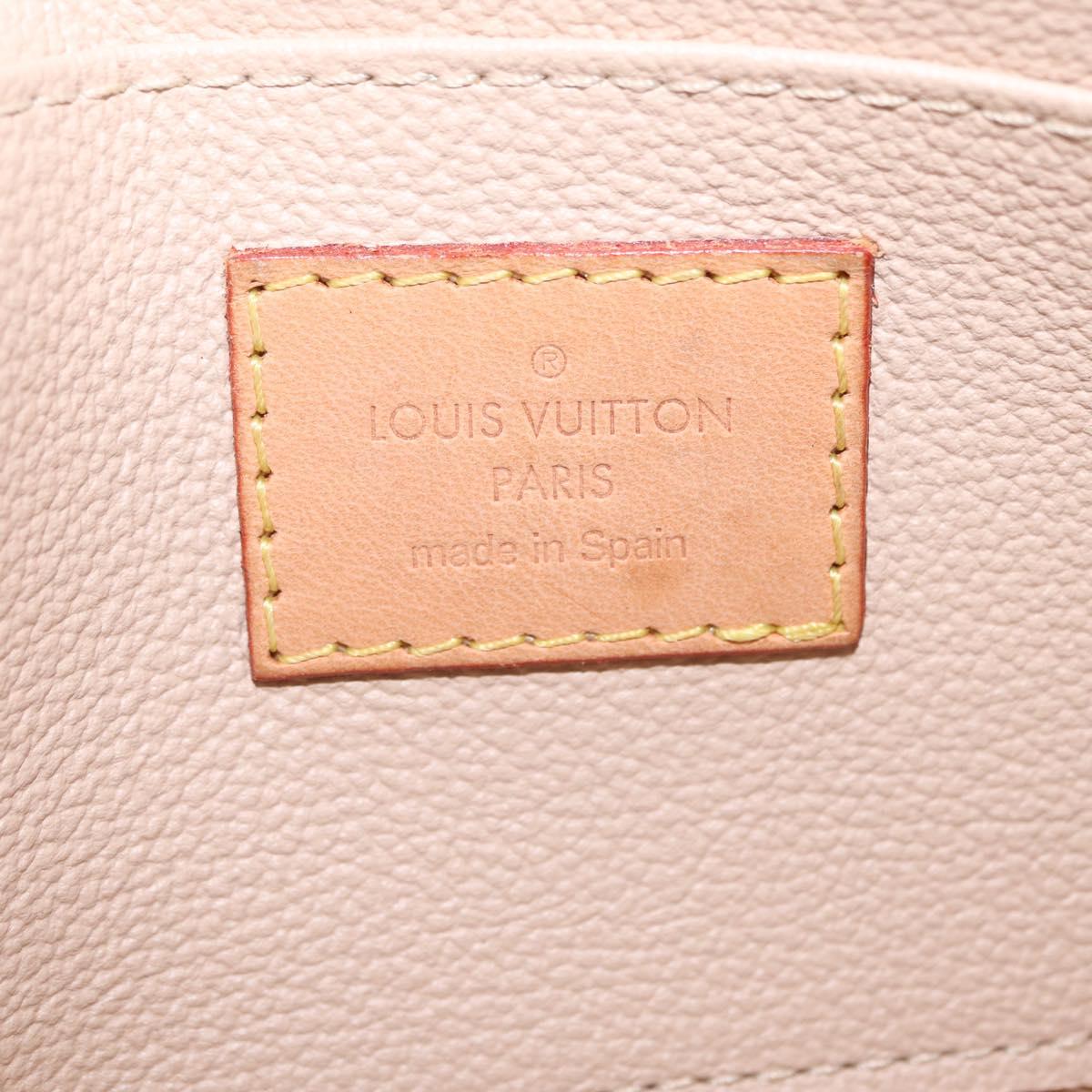 LOUIS VUITTON Damier Azur Pochette Cosmetic PM Pouch N60024 LV Auth 210332A