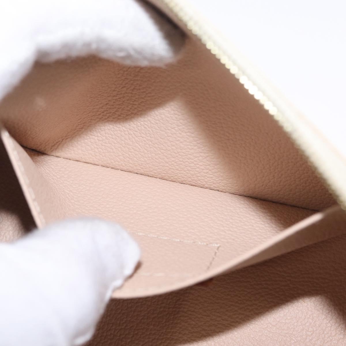LOUIS VUITTON Damier Azur Pochette Cosmetic PM Pouch N60024 LV Auth 210332A