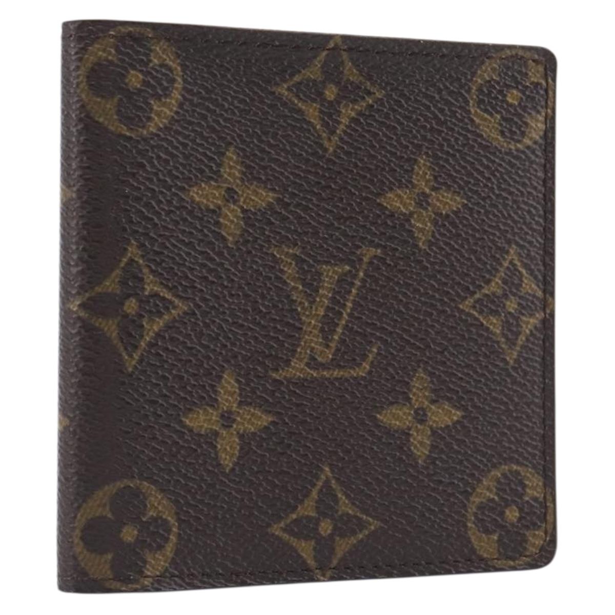 LOUIS VUITTON Monogram Porte Billets 6 Cartes Crdit Card Case M60929 Auth 210338A