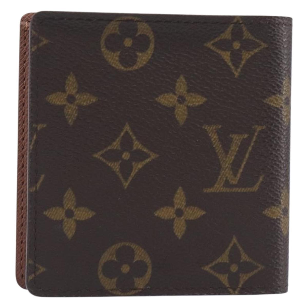 LOUIS VUITTON Monogram Porte Billets 6 Cartes Crdit Card Case M60929 Auth 210338A