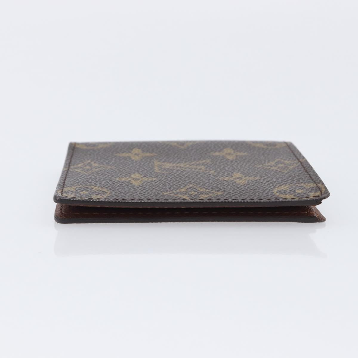LOUIS VUITTON Monogram Porte Billets 6 Cartes Crdit Card Case M60929 Auth 210338A