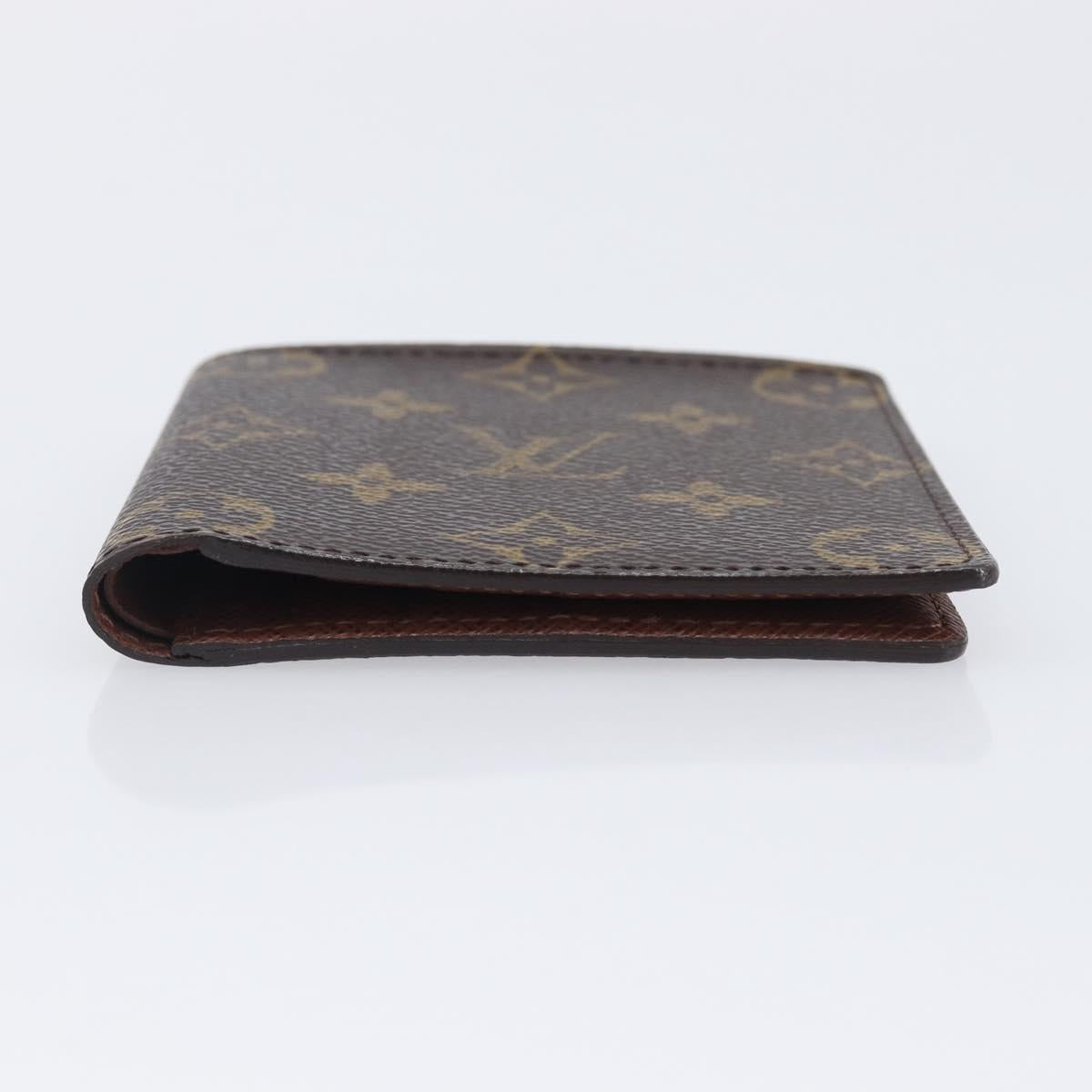 LOUIS VUITTON Monogram Porte Billets 6 Cartes Crdit Card Case M60929 Auth 210338A