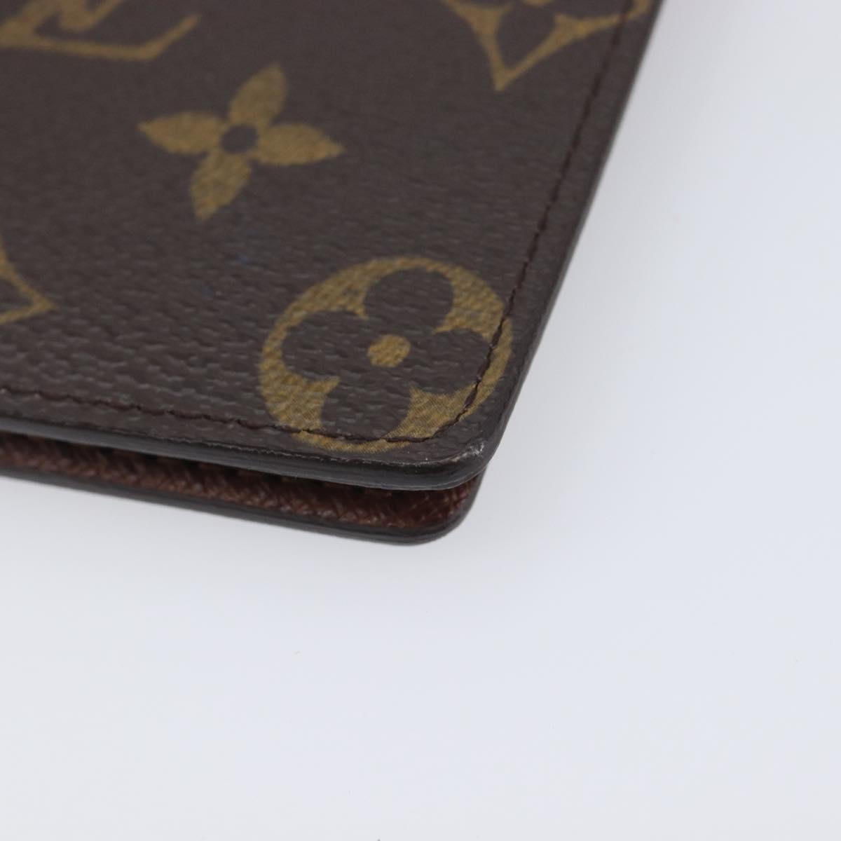 LOUIS VUITTON Monogram Porte Billets 6 Cartes Crdit Card Case M60929 Auth 210338A