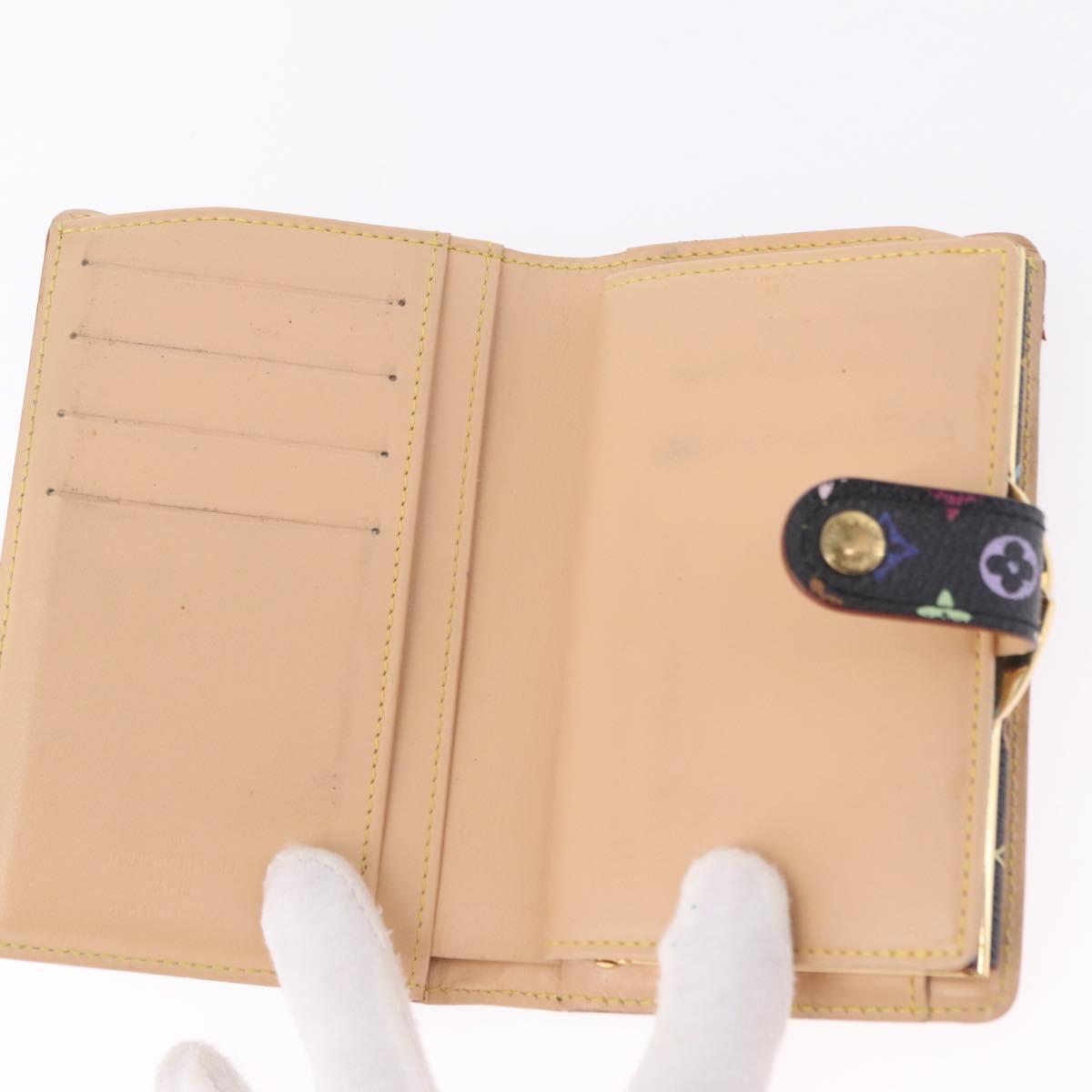 LOUIS VUITTON Monogram Multicolor Portefeuille Viennois M92988 Auth 210343A