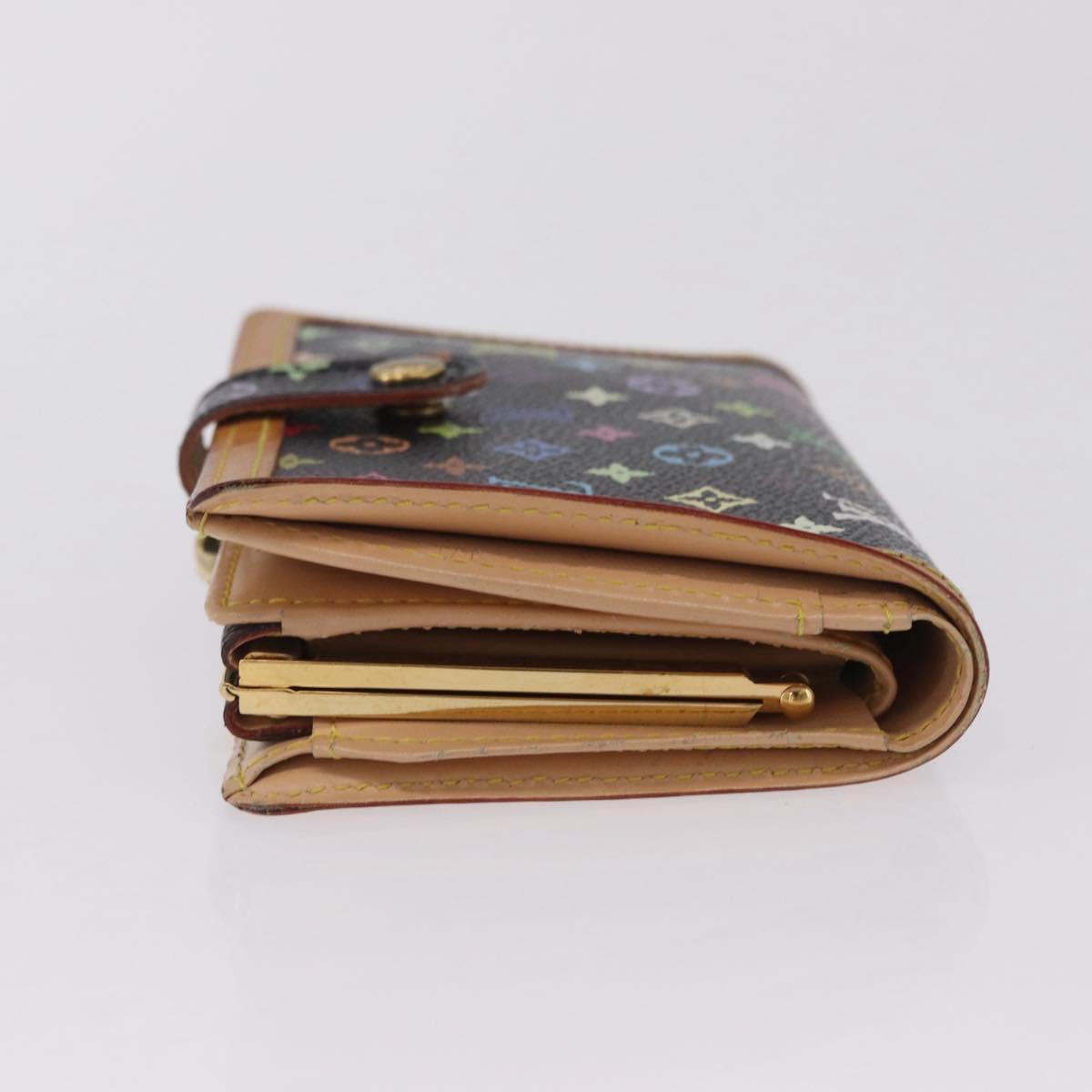 LOUIS VUITTON Monogram Multicolor Portefeuille Viennois M92988 Auth 210343A