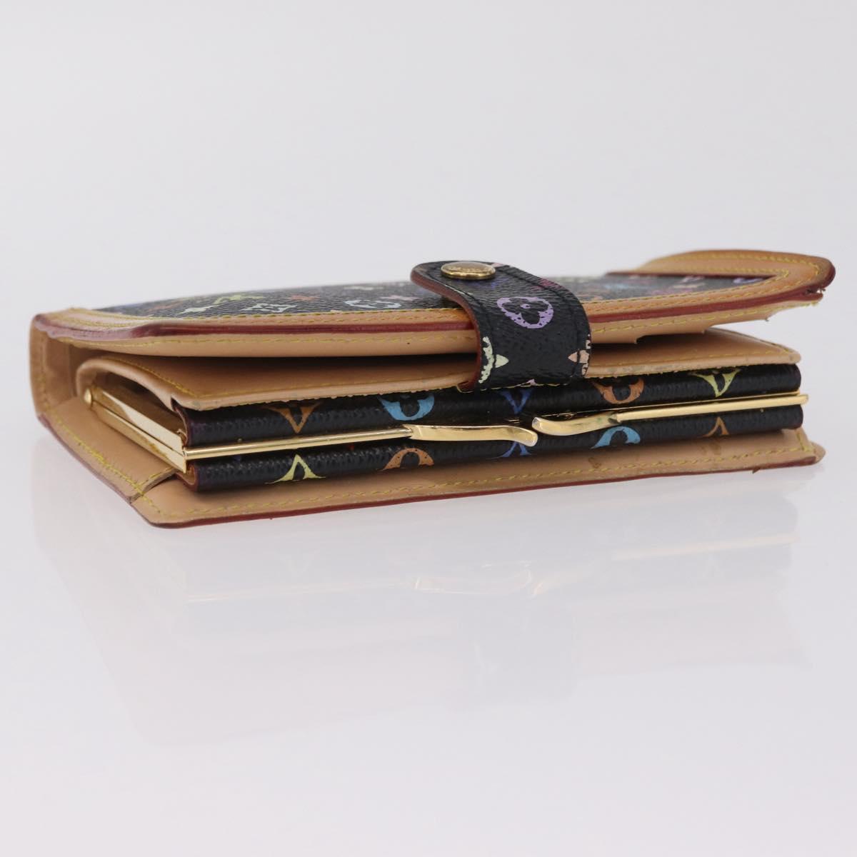 LOUIS VUITTON Monogram Multicolor Portefeuille Viennois M92988 Auth 210343A