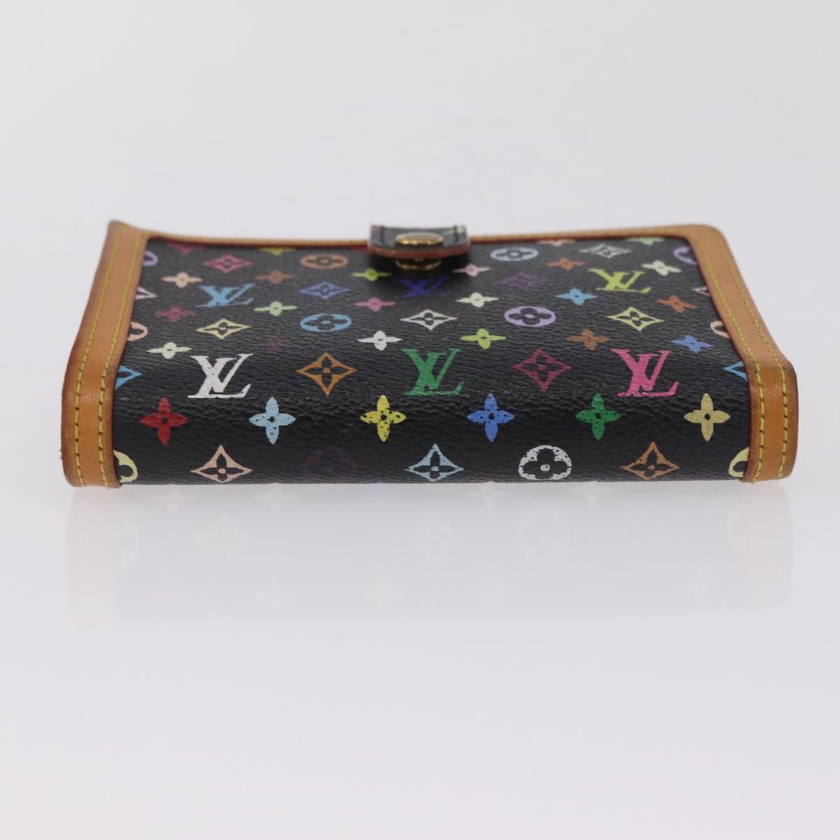 LOUIS VUITTON Monogram Multicolor Portefeuille Viennois M92988 Auth 210343A