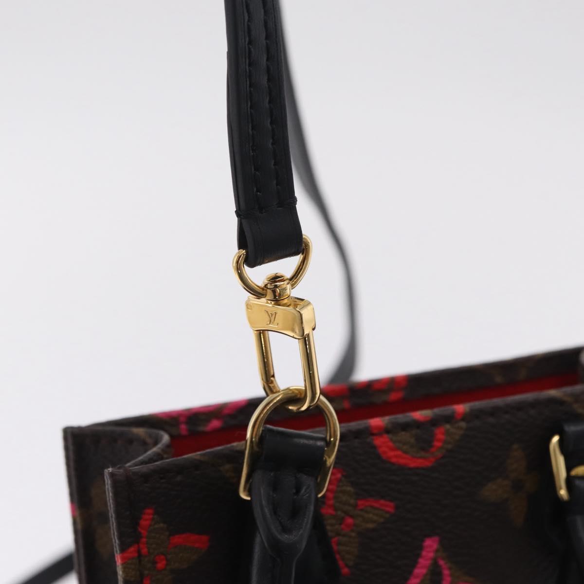 LOUIS VUITTON Monogram Fall in Love Petit Sac Plat 2way M80839 Auth 210364SAM