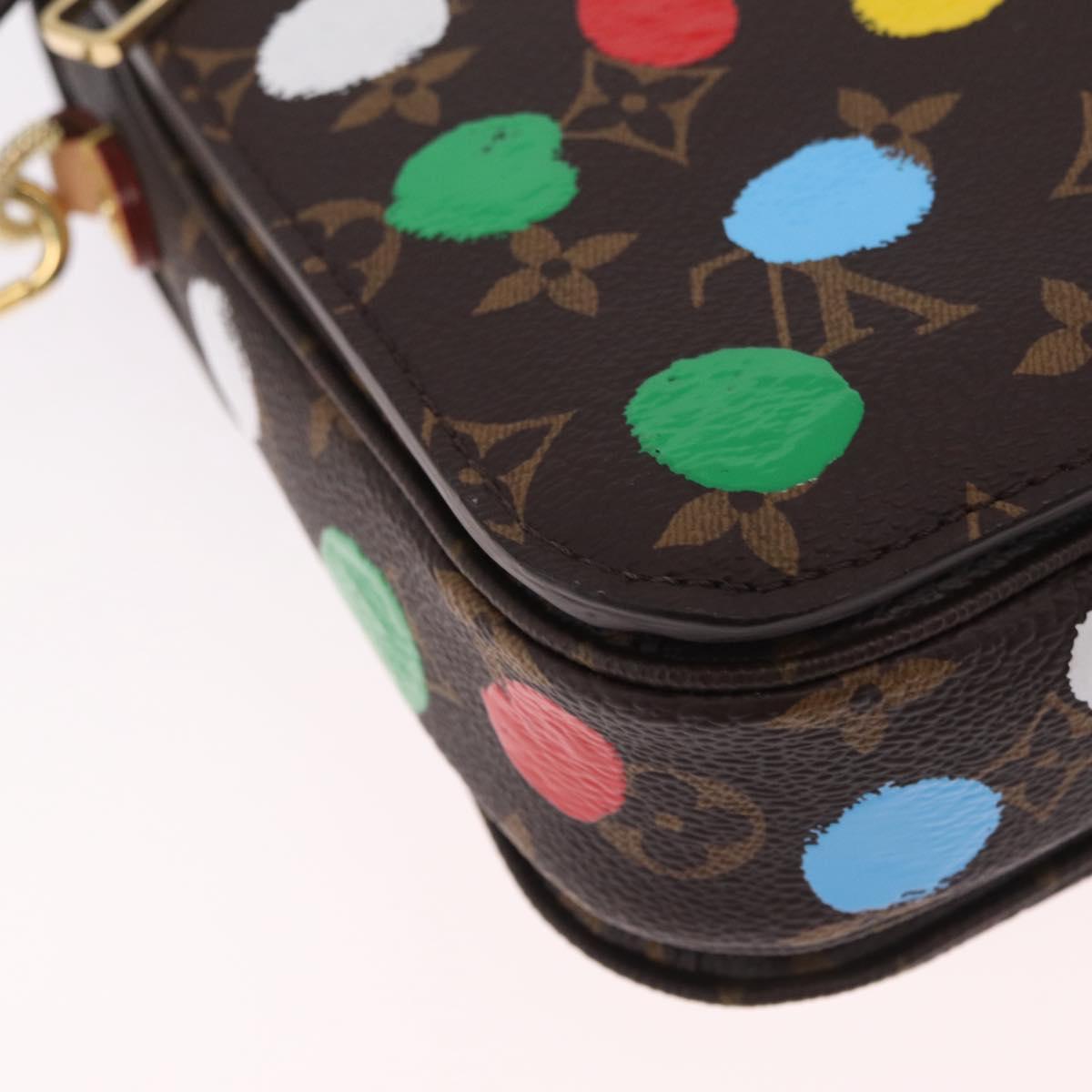 LOUIS VUITTON Monogram LVxYK Pochette Metis MM Hand Bag M46384 LV Auth 210366SAM