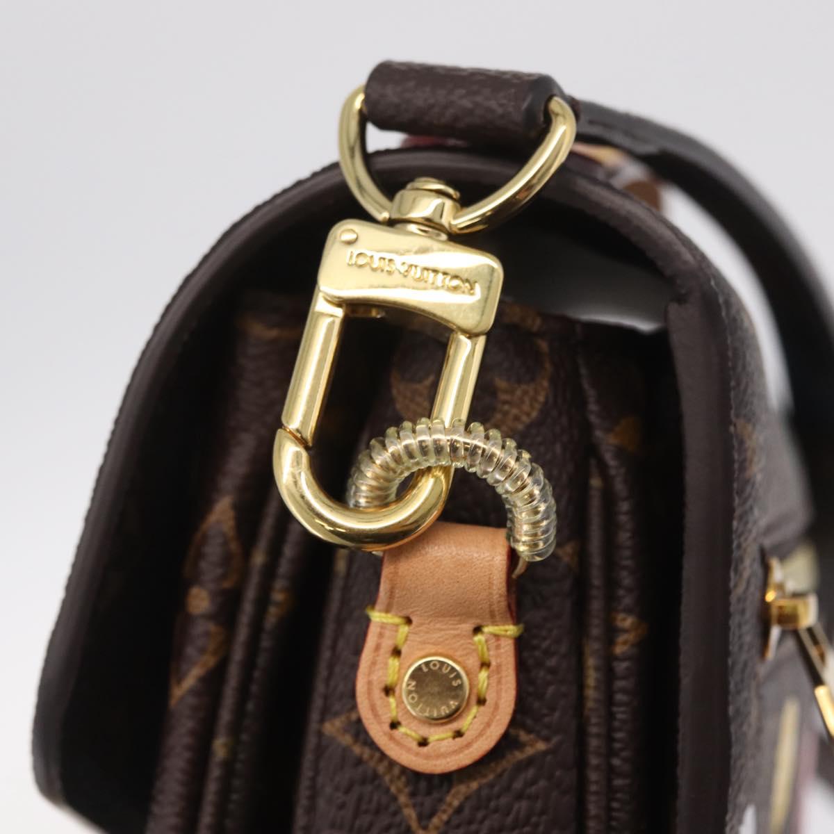 LOUIS VUITTON Monogram LVxYK Pochette Metis MM Hand Bag M46384 LV Auth 210366SAM