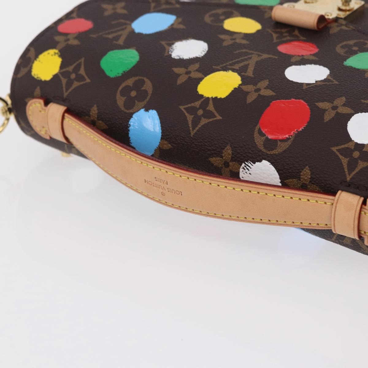 LOUIS VUITTON Monogram LVxYK Pochette Metis MM Hand Bag M46384 LV Auth 210366SAM
