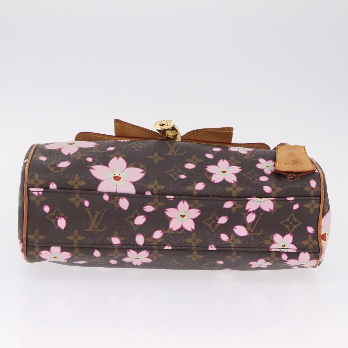 LOUIS VUITTON Monogram Cherry Blossom Sac Retro PM Bag M92012 LV Auth 210368V
