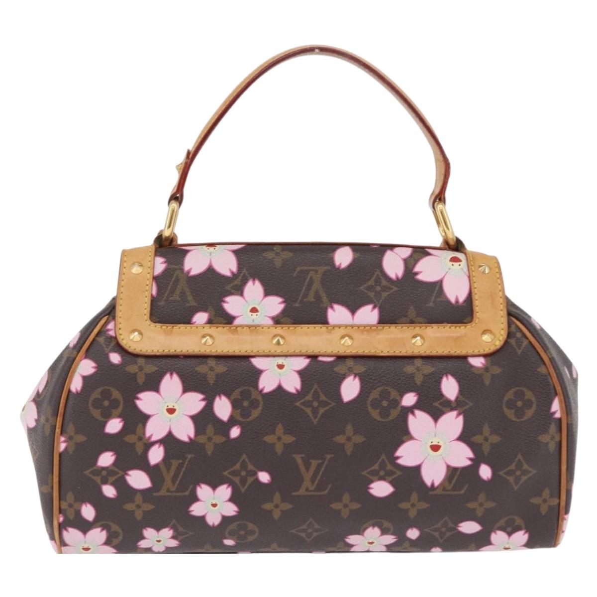 LOUIS VUITTON Monogram Cherry Blossom Sac Retro PM Bag M92012 LV Auth 210368V