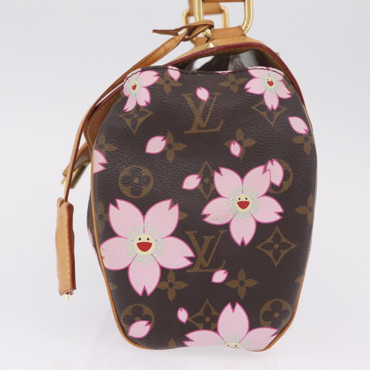 LOUIS VUITTON Monogram Cherry Blossom Sac Retro PM Bag M92012 LV Auth 210368V