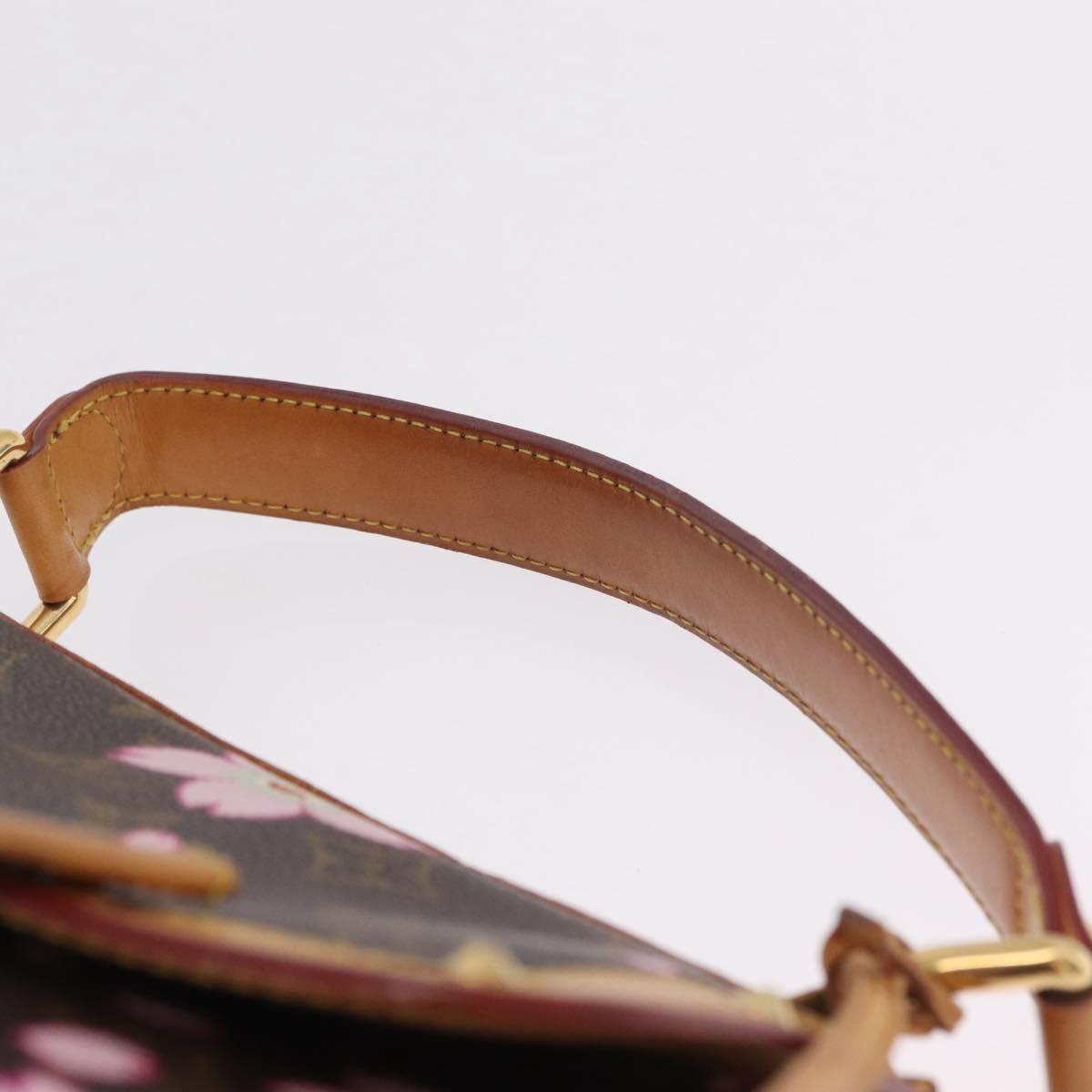 LOUIS VUITTON Monogram Cherry Blossom Sac Retro PM Bag M92012 LV Auth 210368V