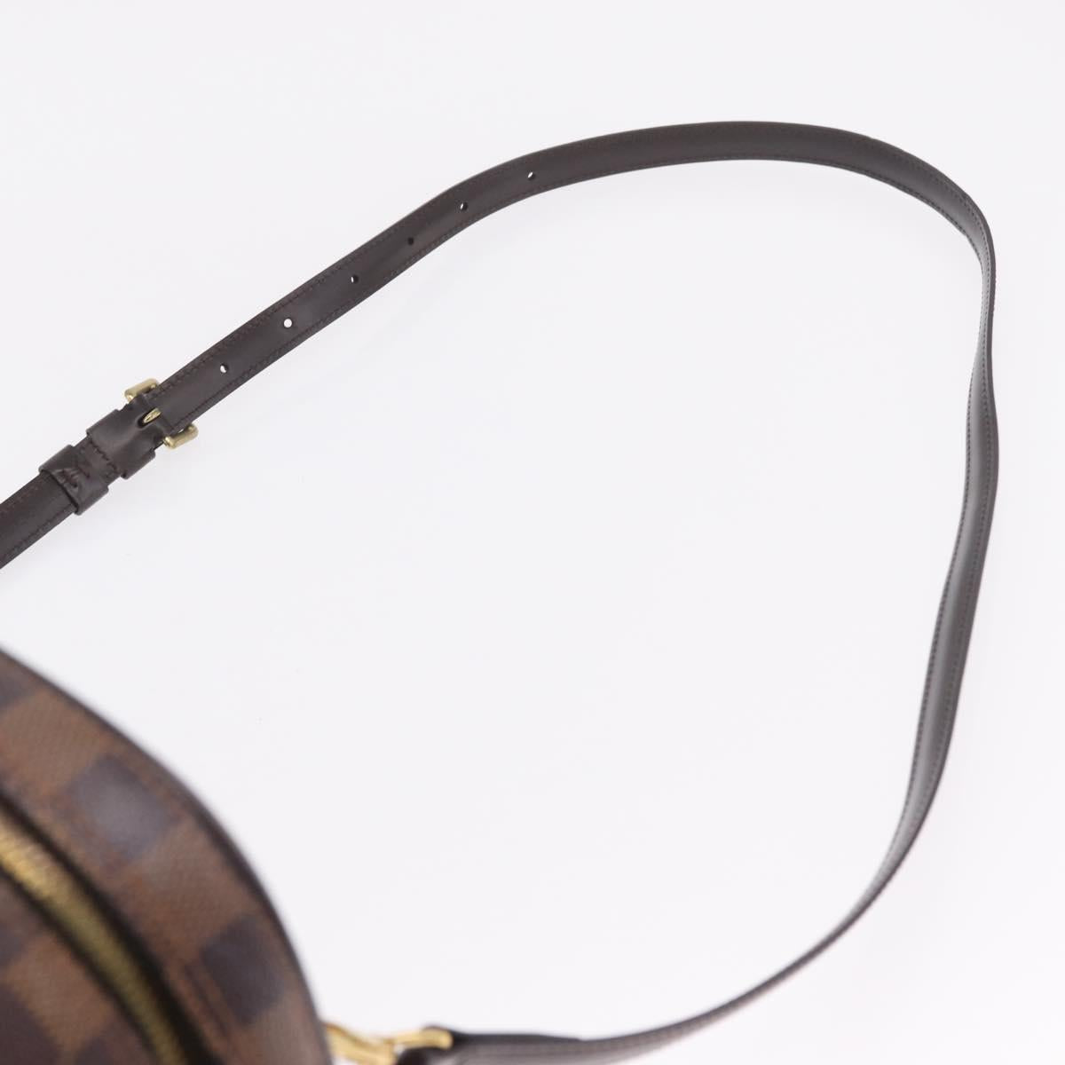 LOUIS VUITTON Damier Ebene Nice Hand Bag SPO 2way N47280 LV Auth 210404A