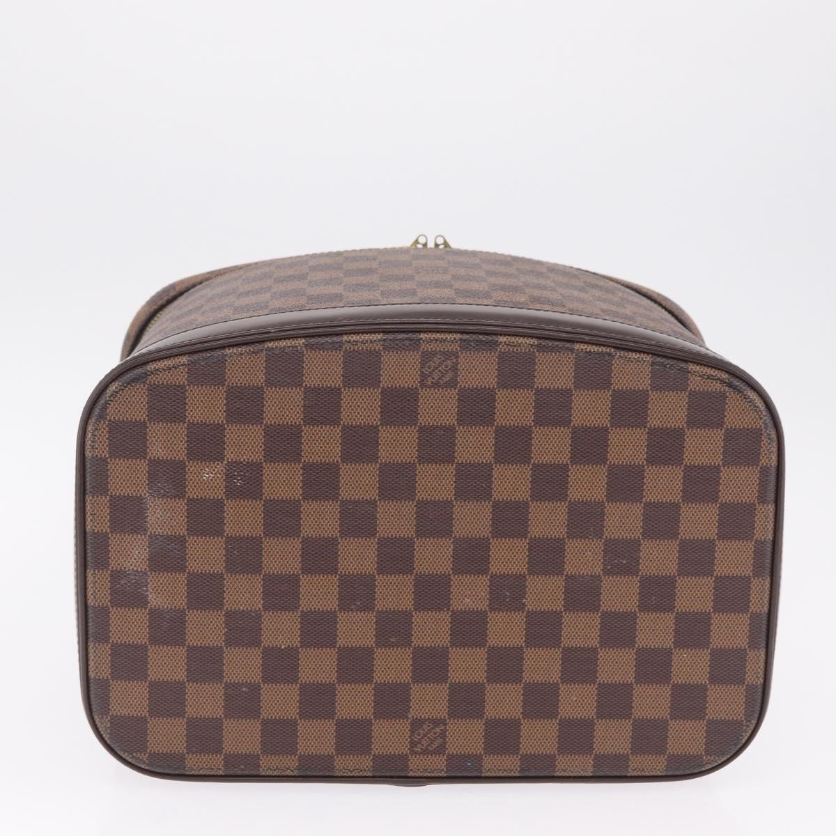LOUIS VUITTON Damier Ebene Nice Hand Bag SPO 2way N47280 LV Auth 210404A
