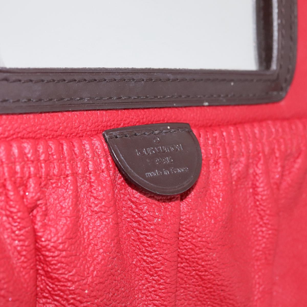 LOUIS VUITTON Damier Ebene Nice Hand Bag SPO 2way N47280 LV Auth 210404A
