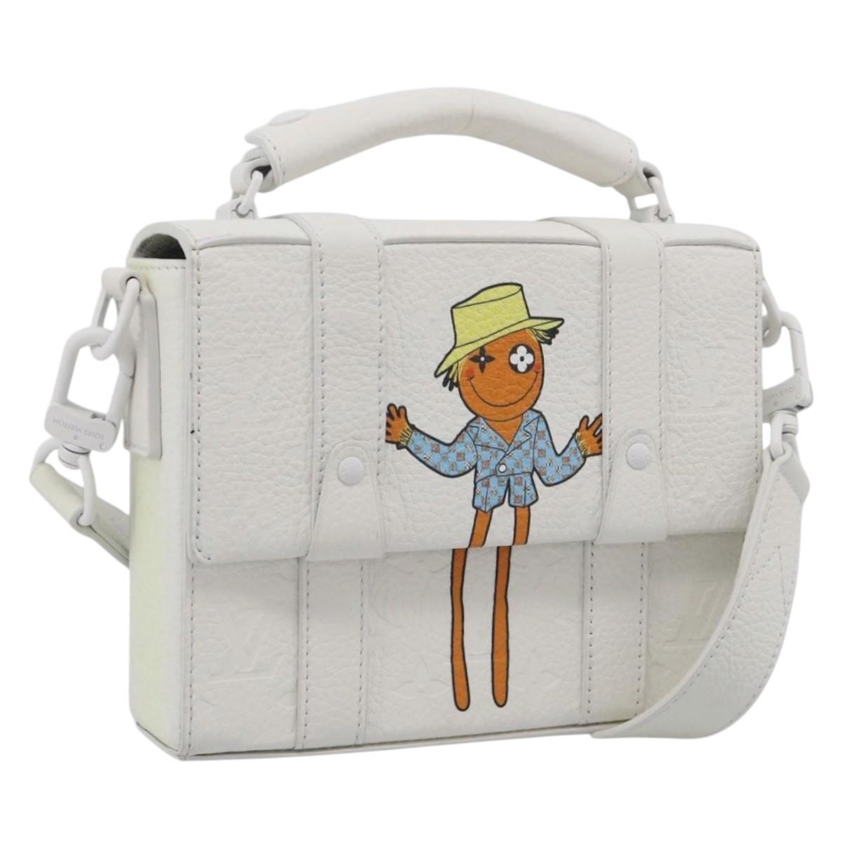 LOUIS VUITTON Monogram Empreinte Flap Soft Trunk Messenger M57407 Auth 210405SM